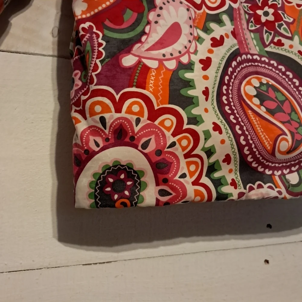 Hanna Andersson Girls Winter Jacket Size 110 in Pink Paisley Detachable Hood